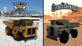 GTA 5 DUMP VS GTA SAN ANDREAS DUMP | WHICH IS BEST? | LAXHUL