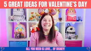 5 DISNEY INSPIRED gift ideas for Valentine's Day! No significant other needed, just love of Disney!