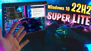 NUEVO⚡ Windows 10 22H2 SUPER LITE Con RENDIMIENTO / EliteOS 10 PRO MEJORADO!