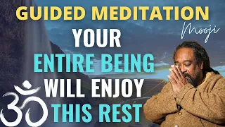 Beautiful Mooji Guided Meditation - Be in Silence as Silence | No Music