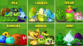 PvZ2 - 6 Best Plant Teams Power-Up - Which Plants Team is Best ?