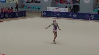 Deniz Engin Ritmik Cimnastik Serbest Seri Istanbul 2019