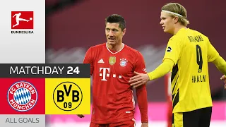 Haaland’s Brace Not Enough Against Unstoppable Lewandowski | Bayern vs. Dortmund | MD 24