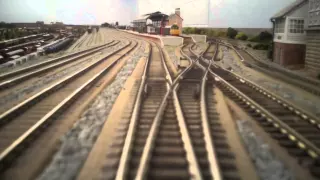 North East model railway - DMU Cab Ride