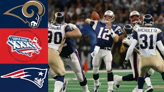 Rams vs Patriots Super Bowl XXXVI (NFL Primetime Highlights)