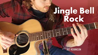 Jingle Bell Rock • Acoustic Guitar Cover • Joe Robinson • Christmas