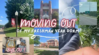 💔 saying goodbye to freshman year | MOVE OUT of ou with me !
