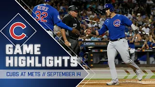 Game Highlights: Cubs Sweep the Mets After Jumping Out to an Early 6-Run Lead in the First | 9/14/22