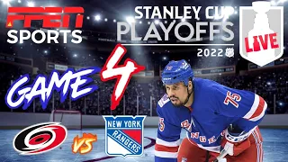 🔴LIVE: RANGERS vs Hurricanes NHL Playoffs Round 2 Game 4