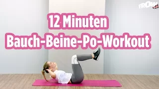 12 Minuten Bauch-Beine-Workout - Daria zeigt wie einfach es ist fit zu bleiben