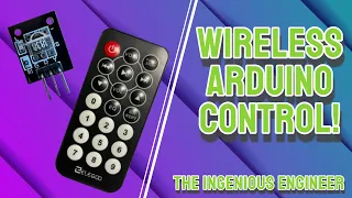 How to WIRELESSLY Control an Arduino!