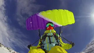 Speedriding Paradiski; Les Arcs and La Plagne