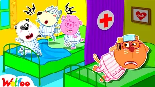 Don't Tease The Only Girl in Hospital, Wolfoo! - Wolfoo Went to the Hospital 🤩 Wolfoo Kids Cartoon