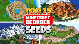 Top 15 BEST Seeds For Minecraft Bedrock 1.20!