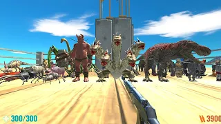 Survive in Big Arena with All Units. Animal Revolt Battle Simulator