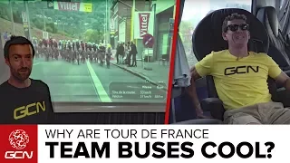 Coolest Things About Cycling Team Buses | Tour de France 2017