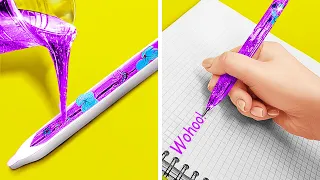 ADORABIL EPOXY RESIN VS 3D PEN CRAFTS || Idei drăguțe de bricolaj care te vor uimi by 123 GO! GOLD