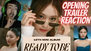 TWICE READY TO BE ALBUM OPENING TRAILER REACTION *THIS SOUNDS INSANE!!!*