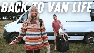 Back to Full Time Van Life (moving back into Cooper)
