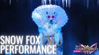 Snow Fox sings "Goodbye Yellow Brick Road" by Elton John | SEASON 5 | THE MASKED SINGER AU