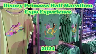 Disney Princess Half Marathon Expo 2024 and Disney Springs | Race Bib and T Shirt Pick Up!