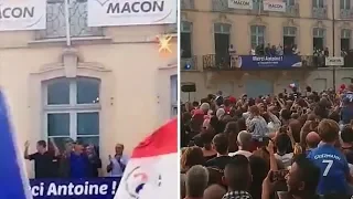 Antoine Griezmann à Mâcon, de retour chez lui avec un discours que l’on connaît bien