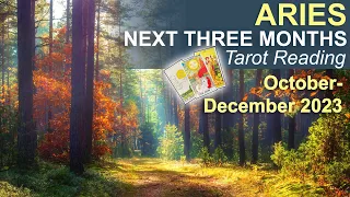 ARIES NEXT THREE MONTHS Tarot Reading "HERE COMES THE SUN ARIES! A BIG 'YES' & A WEIGHT IS LIFTED"