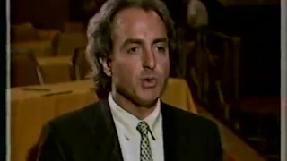 1985 LORNE MICHAELS INTERVIEW, ROBERT DOWNEY, AL FRANKEN