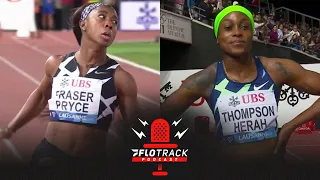 Shelly-Ann Fraser-Pryce Beats Elaine Thompson In 10.6 100m