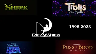 All DreamWorks trailer logos updated (1998-2023)