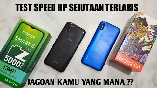 redmi 9a vs infinix Smart 5(2021) ||pilih mana ? ||hp sejutaan