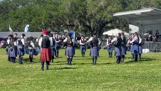 Grade 1 City of Dunedin Pipe Band - Medley - Dunedin Highland Games 2024