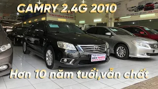 TOYOTA CAMRY 2.4G 2010 - XE HẠNG D ÊM ÁI - GIA ĐÌNH GIỮ KỸ - GIÁ TỐT TẠI HIỀN TOYOTA BÌNH TRIỆU