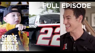 NASCAR's Joey Logano with the SURPRISE OF A LIFETIME