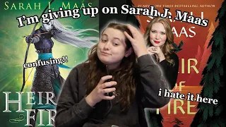 giving SARAH J. MAAS one more chance with HEIR OF FIRE (I regret it everything)