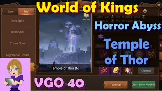 World of Kings Horror Abyss / Temple of Thor