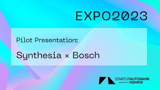 Pilot Presentation: Synthesia x Bosch