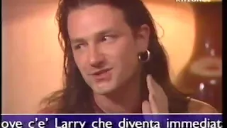 Intervista di Ron Wood (Rolling Stones) a Bono (U2) - Roma 28/05/1987