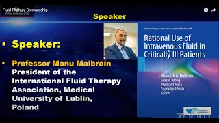 FLUID THERAPY STEWARDSHIP