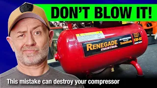 Don't make this mistake with your home shop air compressor | Auto Expert John Cadogan