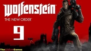 Прохождение Wolfenstein: The New Order (2014) HD - Часть 9 (На дно!)