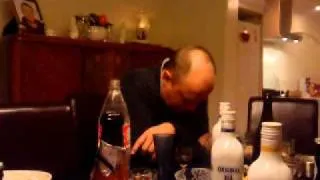 Frank Schubert drunk