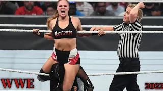 FULL MATCH - Ronda Rousey vs Charlotte Flair!! WWE Full HD Match!! Woman Championship Match!!