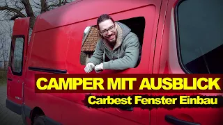 Carbest RW Van - schmale Camper Fenster Einbau von Fehler bis Lösung