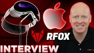 RFOX Expanding To Apple Vision Pro | CEO Ben Fairbank interview