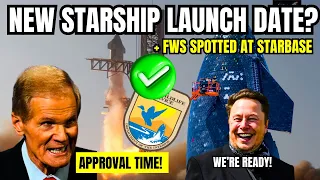 AT LAST! NASA Reveals SpaceX Starship’s New Test Flight Date as FWS Spotted at Starbase!