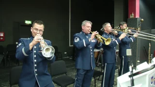 “The Ambassadors”, a jazz band of the US Air Forces in Europe, are coming to Ukraine!