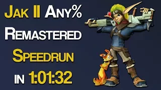 Jak II Any% Speedrun in 1:01:32 (HD Collection PS3)