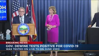 Gov. DeWine tests positive for coronavirus