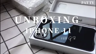 IPHONE 11 UNBOXING (Black 128 gb) WITH NEW CASE